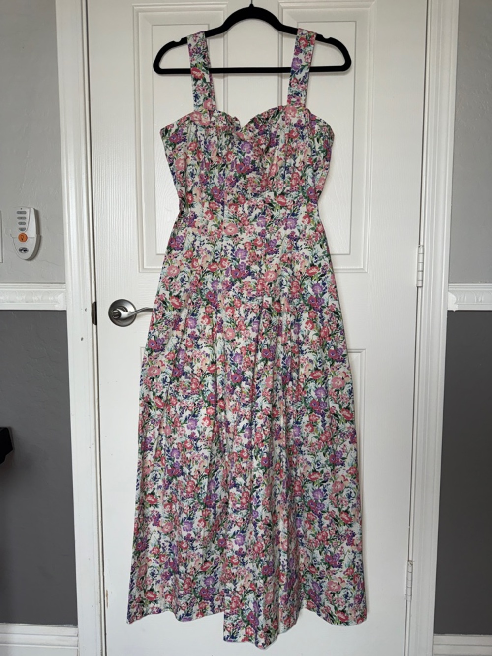 Avec Les Filles Fit and Flare Floral Dress Size 10